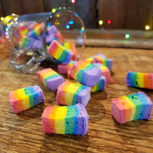 mini rainbow marshmallows, rainbow marshmallows, sugar rush marshmallows rainbow minis